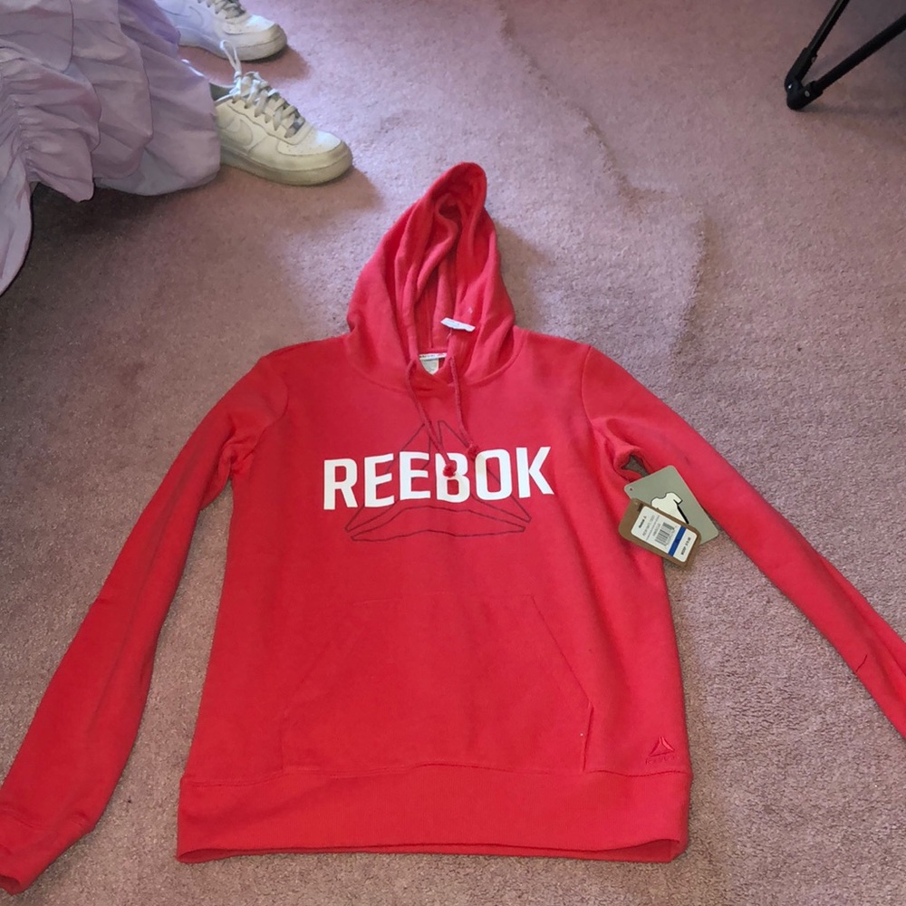 NWT Red Reebok sweatshirt
